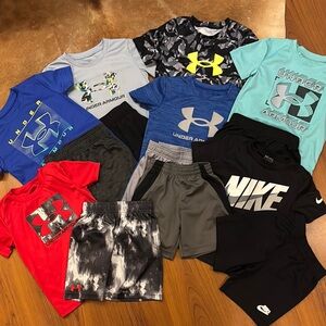 Boys Under Armour / Nike Set Bundle